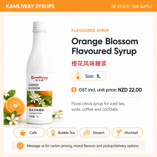 Kamliway Orange Blossom Flavoured Syrup - 1 L
