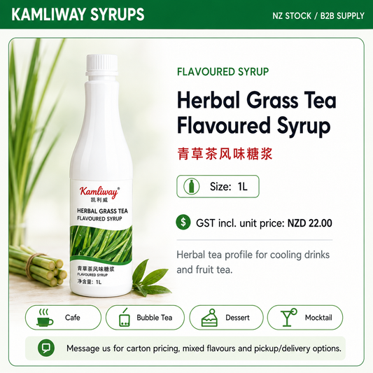 Kamliway Herbal Grass Tea Flavoured Syrup - 1 L