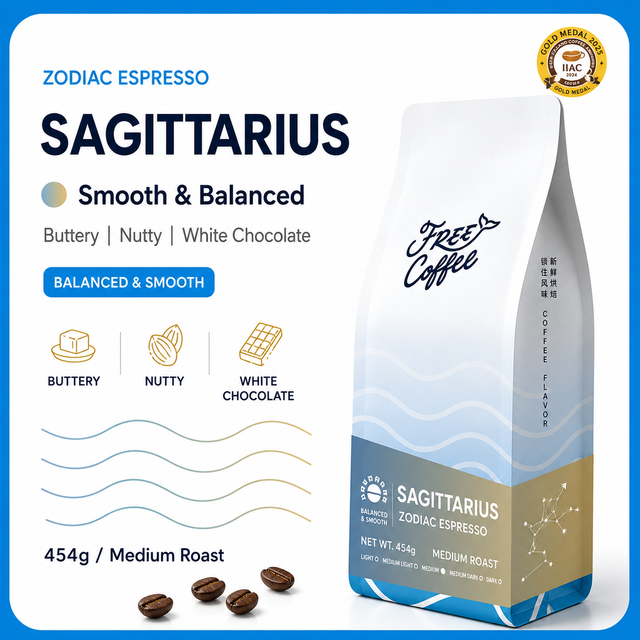 Sagittarius Espresso Coffee Beans